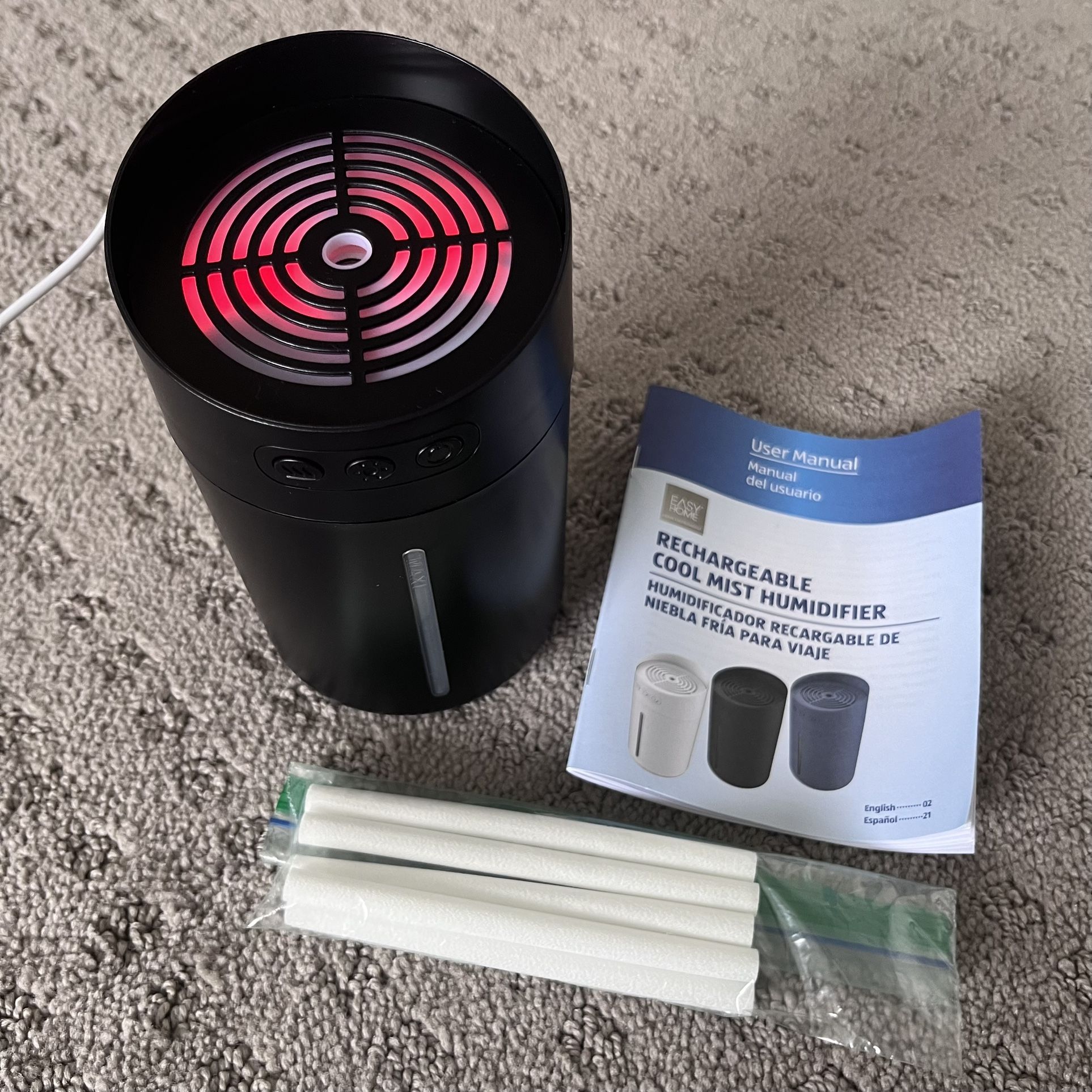 Easy Home Portable Cool Mist Humidifier