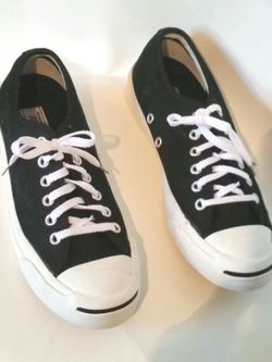 Black Converse Jack Purcell Women's Sz 6.5