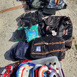 Empty Cases Bags Backpacks Purses Totes Lot of 65+ Pieces