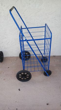 Brand New Metal Collapsible Shopping Cart