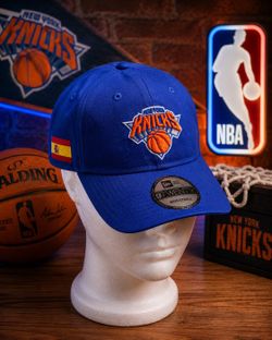 New Era New York Knicks Spain Flag 9TWENTY Adjustable NBA Hat Cap NEW