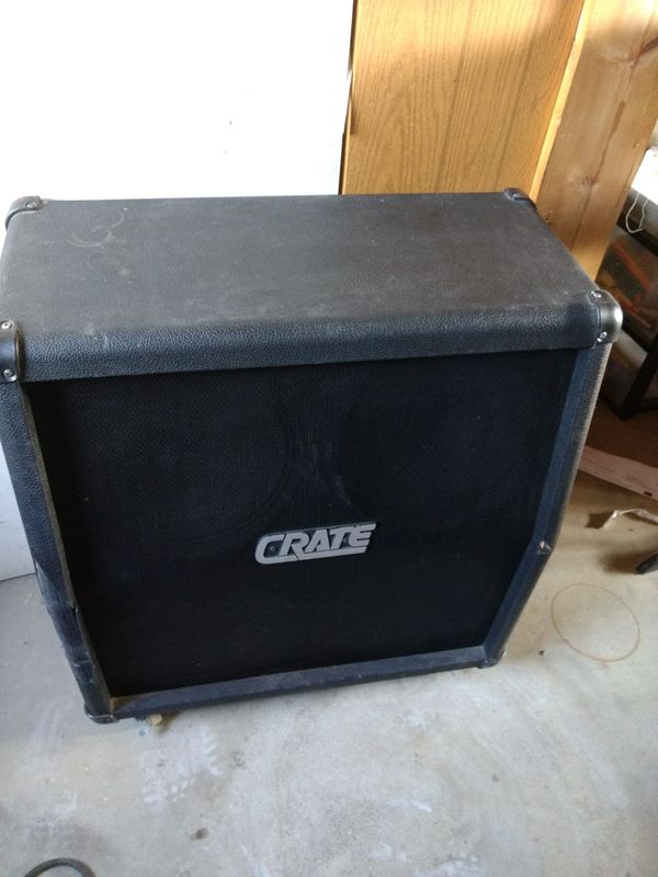 Crate Gx412xs 4x12 8 Ohm Electric Guitar Speaker Slant Cabinet