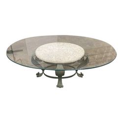 Beautiful Vintage 1970s French Coffee AND Side Table