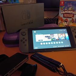 Nintendo Switch W/ 2 Games