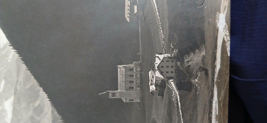 Antique 8 X 10 Photograph St. Gertrude In Sulden ITALY Mountains History Historical Antique Photography Circa 1910