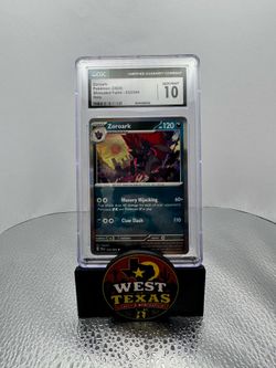 Zoroark Holo CGC 10 Shrouded Fable Pokémon Card