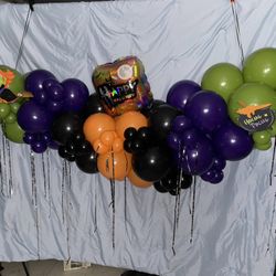  6 Foot HALLOWEEN BALLOON GRAB AND GO