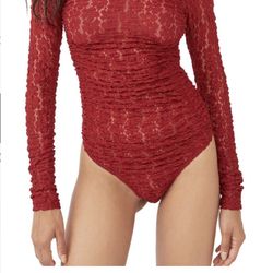 Free people lace bodysuit