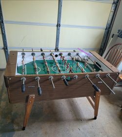 The Quarter Million Dollar game tournament soccer vintage foosball table. Best offer