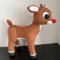 Rudolph the Red-Nosed Reindeer Plush Character Pillow Franco Manufacturing