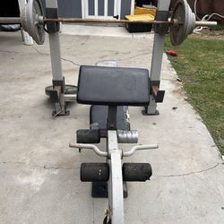 Workout Bench Press With Weights 