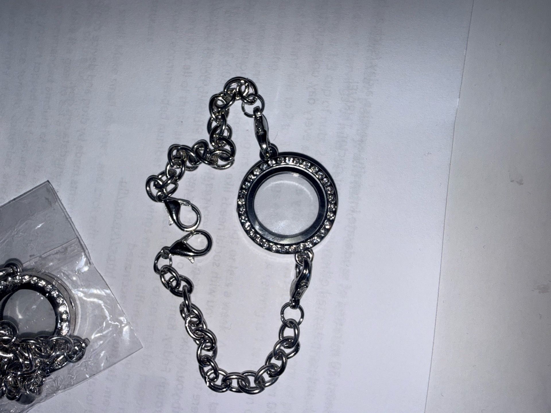 New locket bracelet
