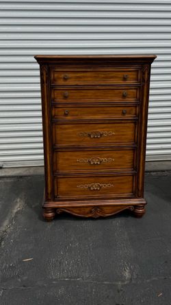 Tall dresser all wood