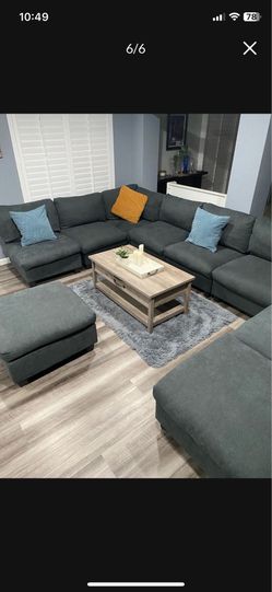 12 pc sectional couch