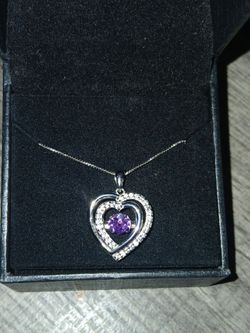 Heart Necklace Silver 925