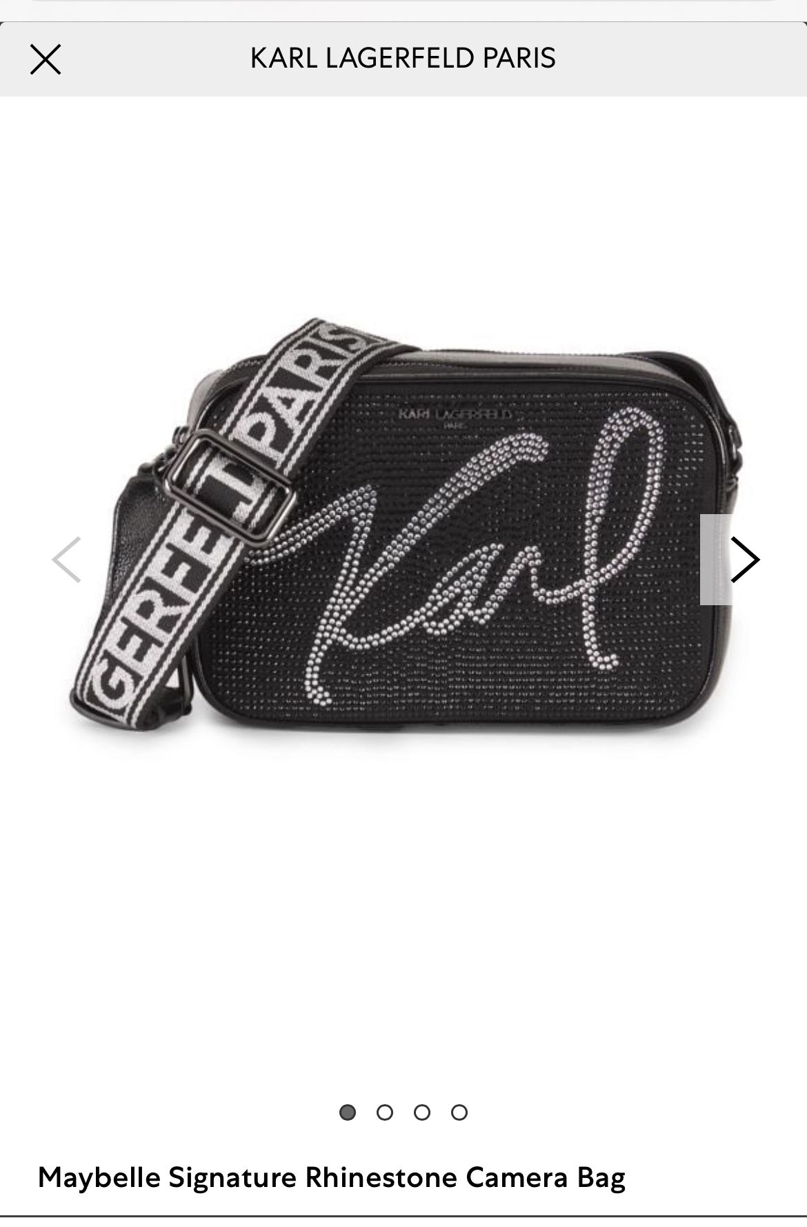 Karl Lagerfeld Simone  Crossbody Bag