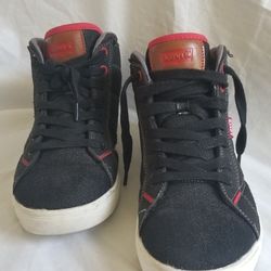 Boys Levi's Black Denim Sneaker - Size 6