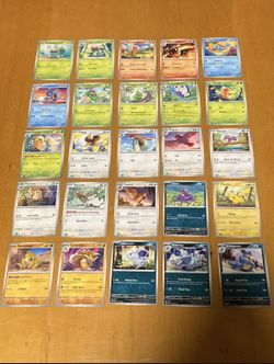 Pokemon Scarlet And Violet 151 Set Card Lot