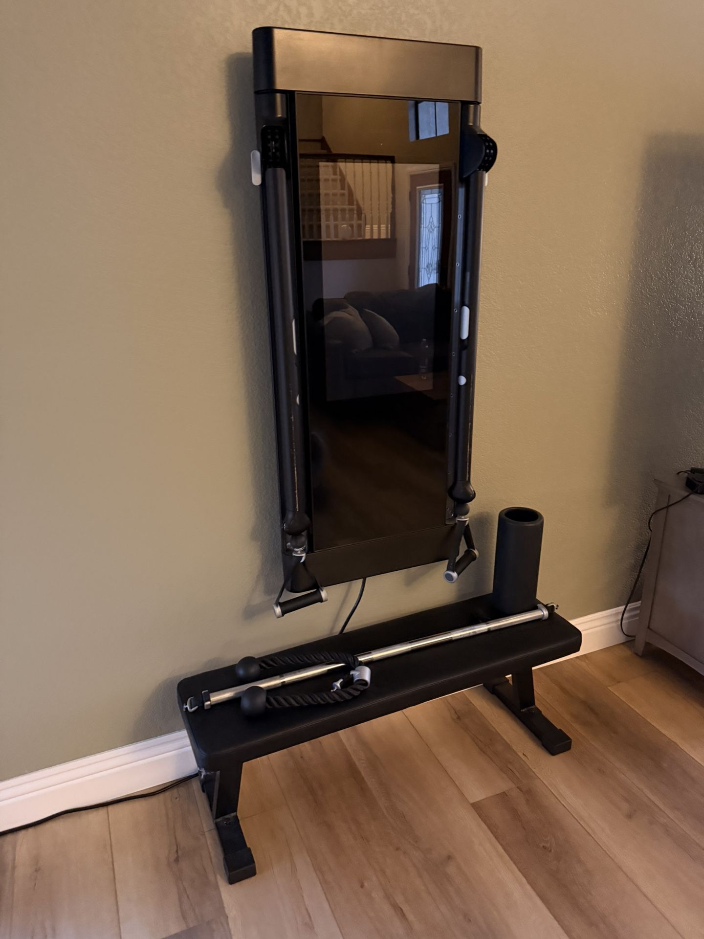Tonal Smart Home Gym with Bench and Attachments