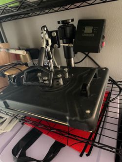12x15 Heat Press w/ Attachments $100firm