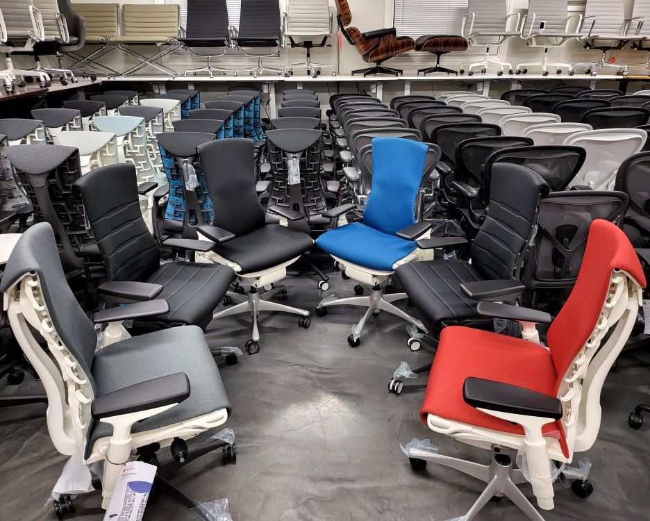 LARGEST INVENTORY OF HERMAN MILLER LOGITECH X GAMING EMBODY CHAIRS ALL IN STOCK🔥PICK-UP🔥DELIVERY🔥SHIPPING🔥GUARANTEED LOWEST PRICES🔥