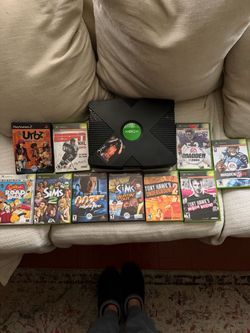 OG XBOX ORIGINAL • COMPLETE • GAMES • FIRM