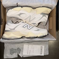 Men New Balance 9060 Sea Salt Shoes Size 10 /// Ready For Pick Up Throw Offers!