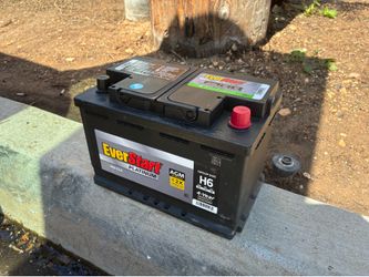 New Car Battery Chevy Cadillac GMC Truck EverStart Platinum AGM Automotive Battery, Group Size H6/LN3/48, 12 Volt, 760 CCA