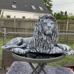 Stone Color, Lion Statue