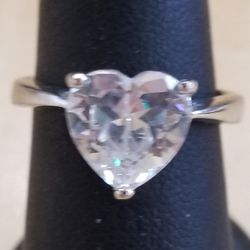 Ring Solitaire Cubic Zirconium 