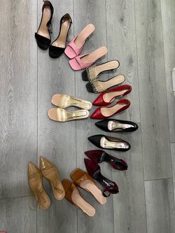 Women size 8 high heels