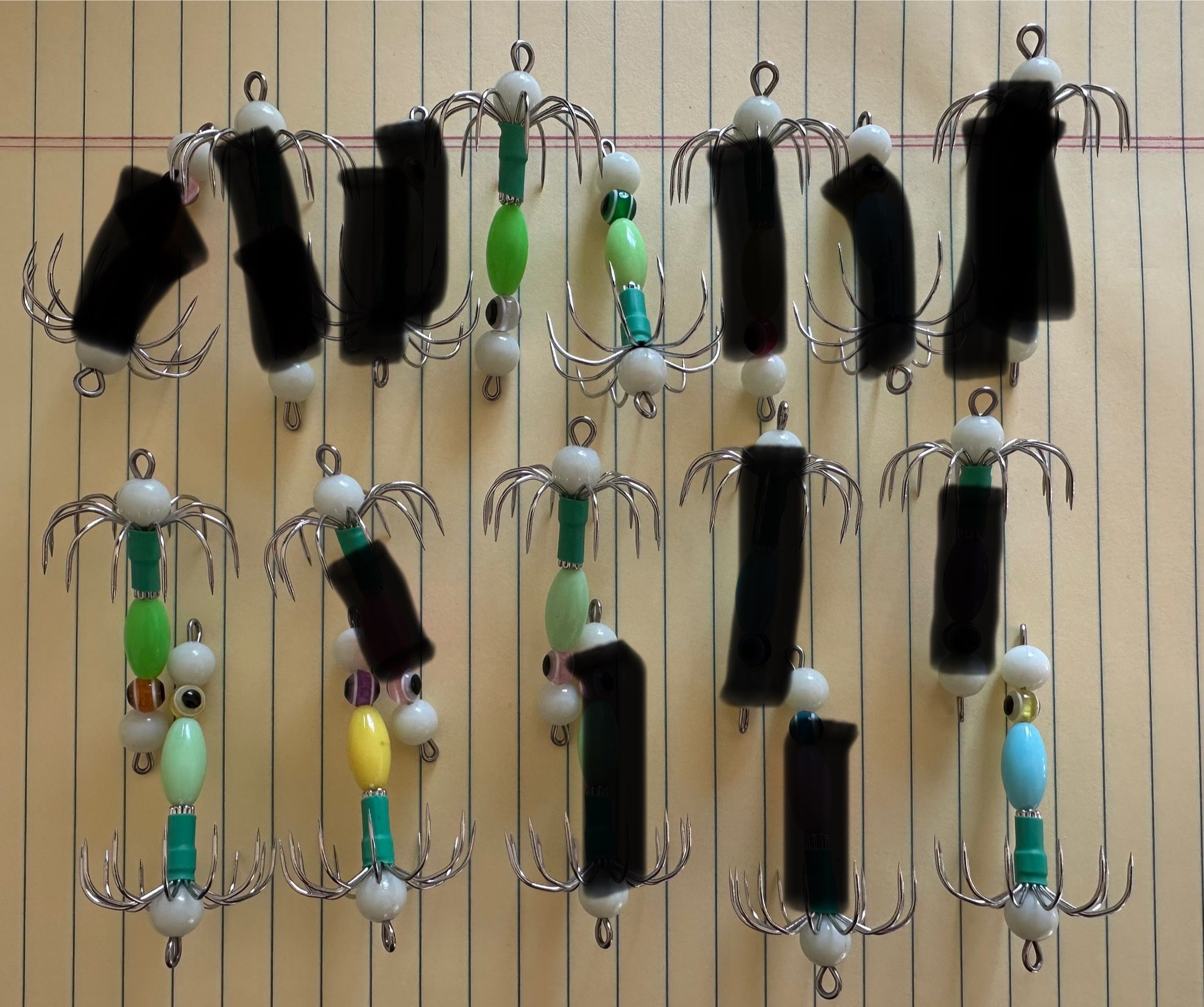 Brand New Unweighted Squid Jig