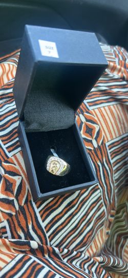 Gold  Lady of Guadalupe ring