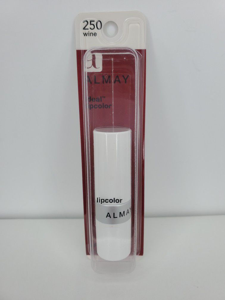 New Almay~250 Wine Ideal Lipcolor Lipstick SPF17 Discontinued Hypoallergenic
