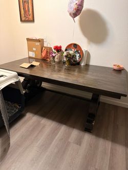 Used table