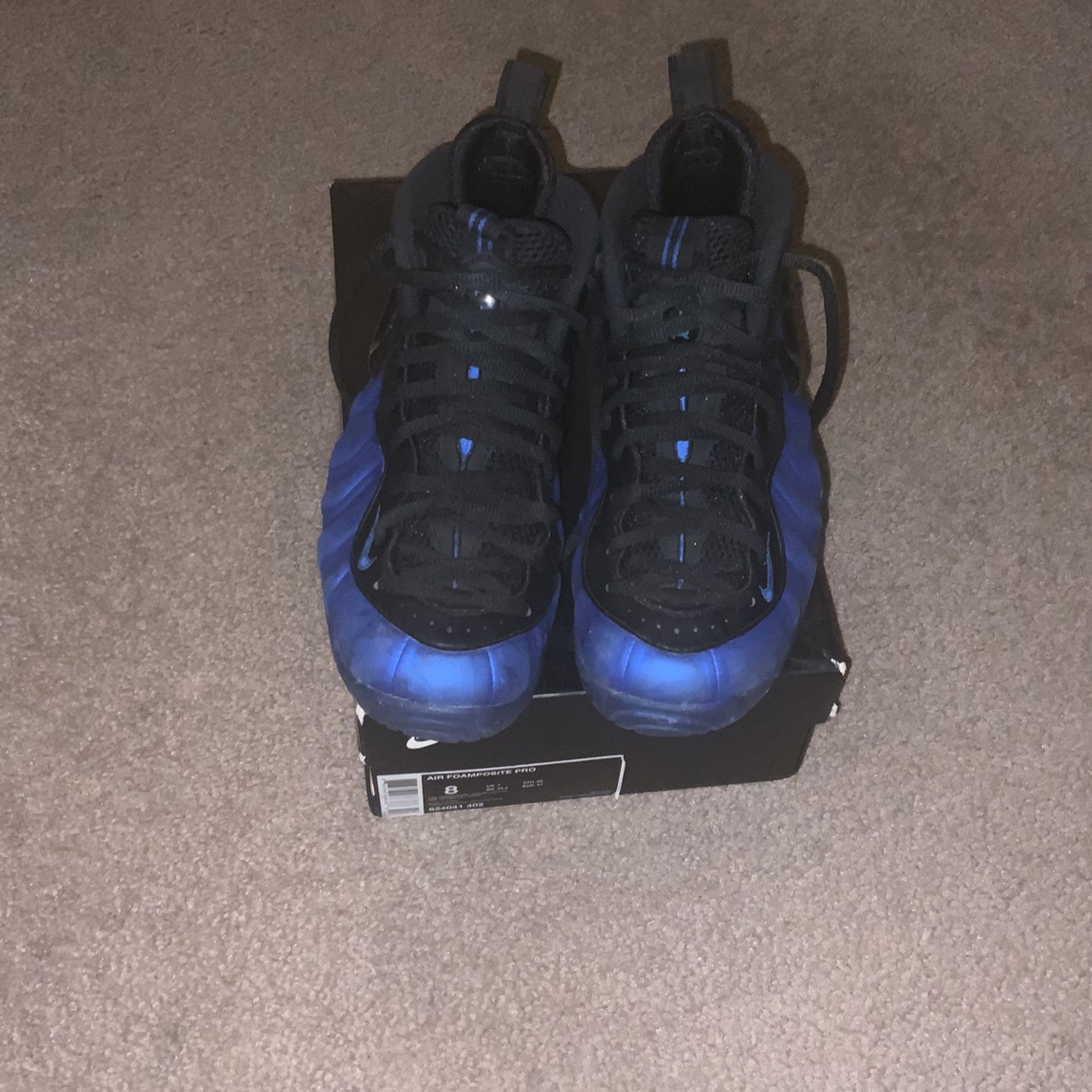 Royal Blue Foamposites
