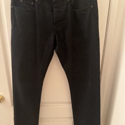 YSL Saint Laurent D27 Black Denim Jeans