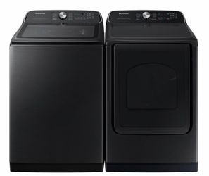 Samsung top load washer and gas dryer