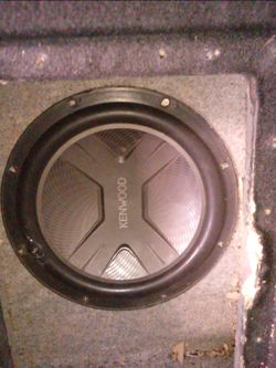 12 inch Kenwood good bumps good