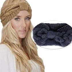 NEW! Black Winter Knit Headband