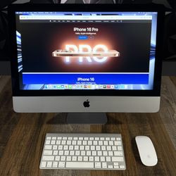 Apple iMac All In One Computer Bundle Very Sleek LOOK