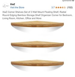 Floating Corner Shelves