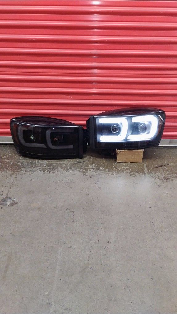 LED Headlights for 2006_2009 Dodge Ram