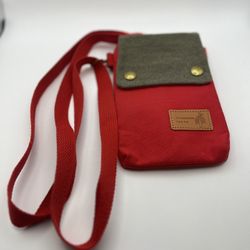 5349-OMT Red Crossbody Mini Phone Bag  Casual Small  Shoulder Hand Bag New