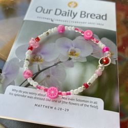 Pink Fruit Anklet Cute for Easter