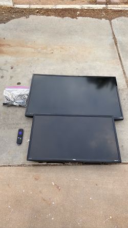 VIZEO 40” and ROKU 32”