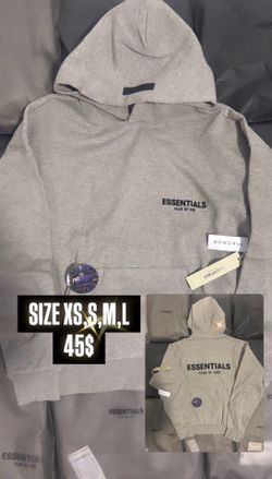 essential hoodie dark oatmeal
