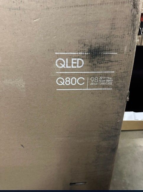 SAMSUNG 98-Inch Class QLED 4K Q80C Series Quantum HDR+, Dolby Atmos Object Tracking Sound Lite, Direct Full Array, Q-Symphony 3.0, Gaming Hub, Smart T