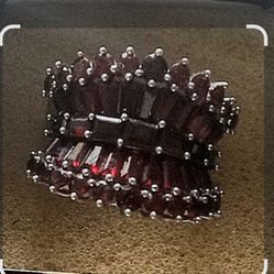 Elegant Red Garnet Ring