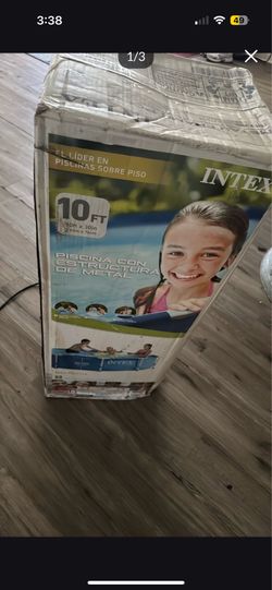 Intex swimming pool
